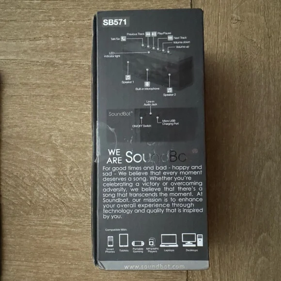 Sounds of SB571 Wireless Bluetooth Speaker